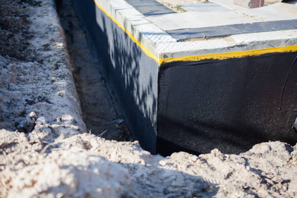 Professional Waterproofing technician working in Lakewood, SC